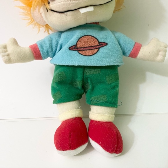 Vintage Nanco Rugrats Nickelodeon Chuckie Plush - Picture 3 of 15